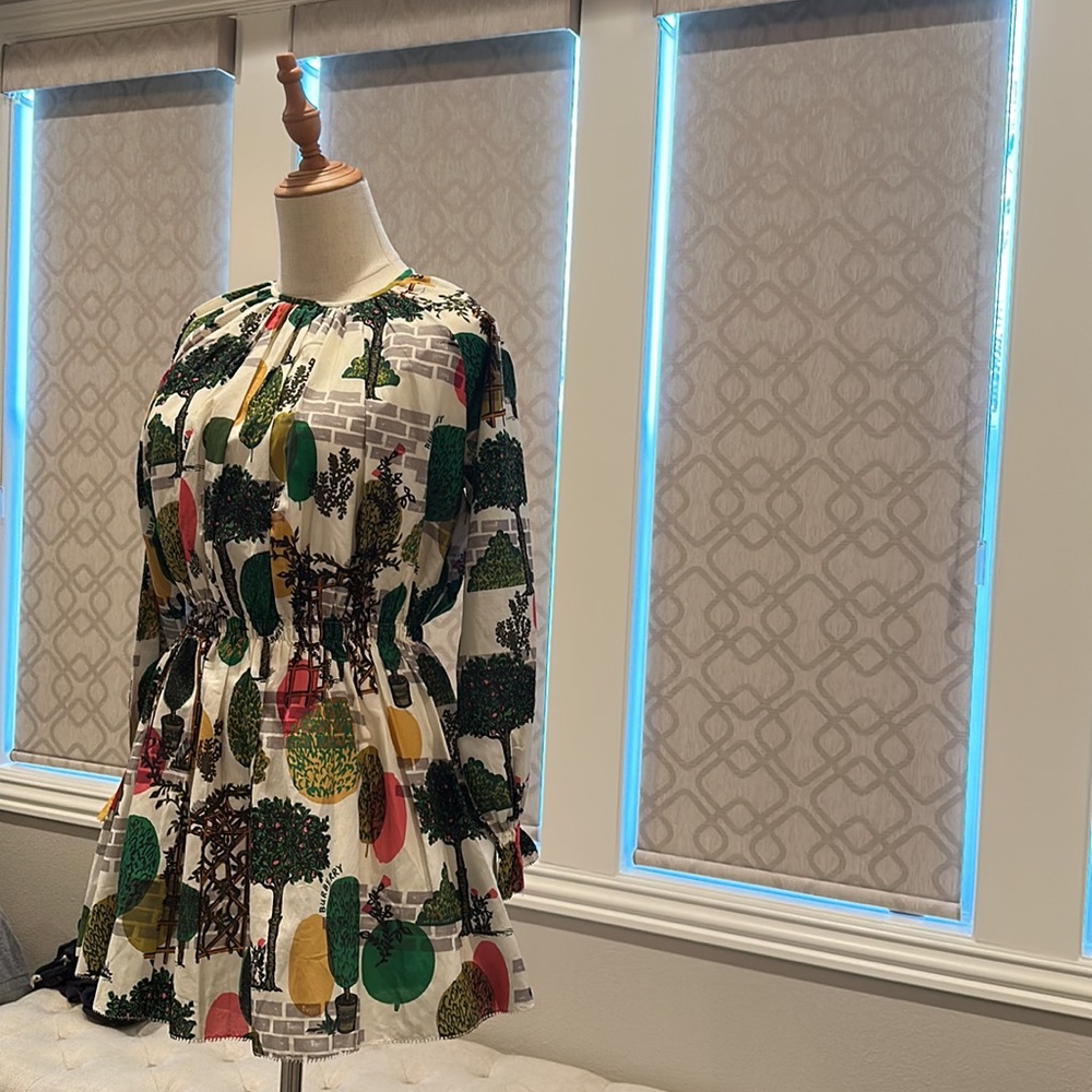 Burberry Girls Botanical Dress size 12
